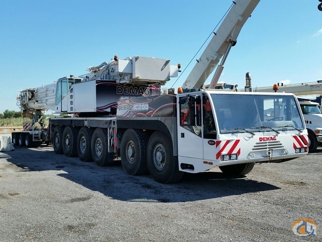 Sold Demag Ac Ton All Terrain Crane In Solon Ohio Crane